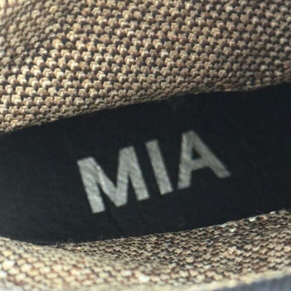 MIA McKinley Snake Print Sock Booties Sz 8.5 Stretch Knit Fabric Stiletto Heel - Picture 9 of 9